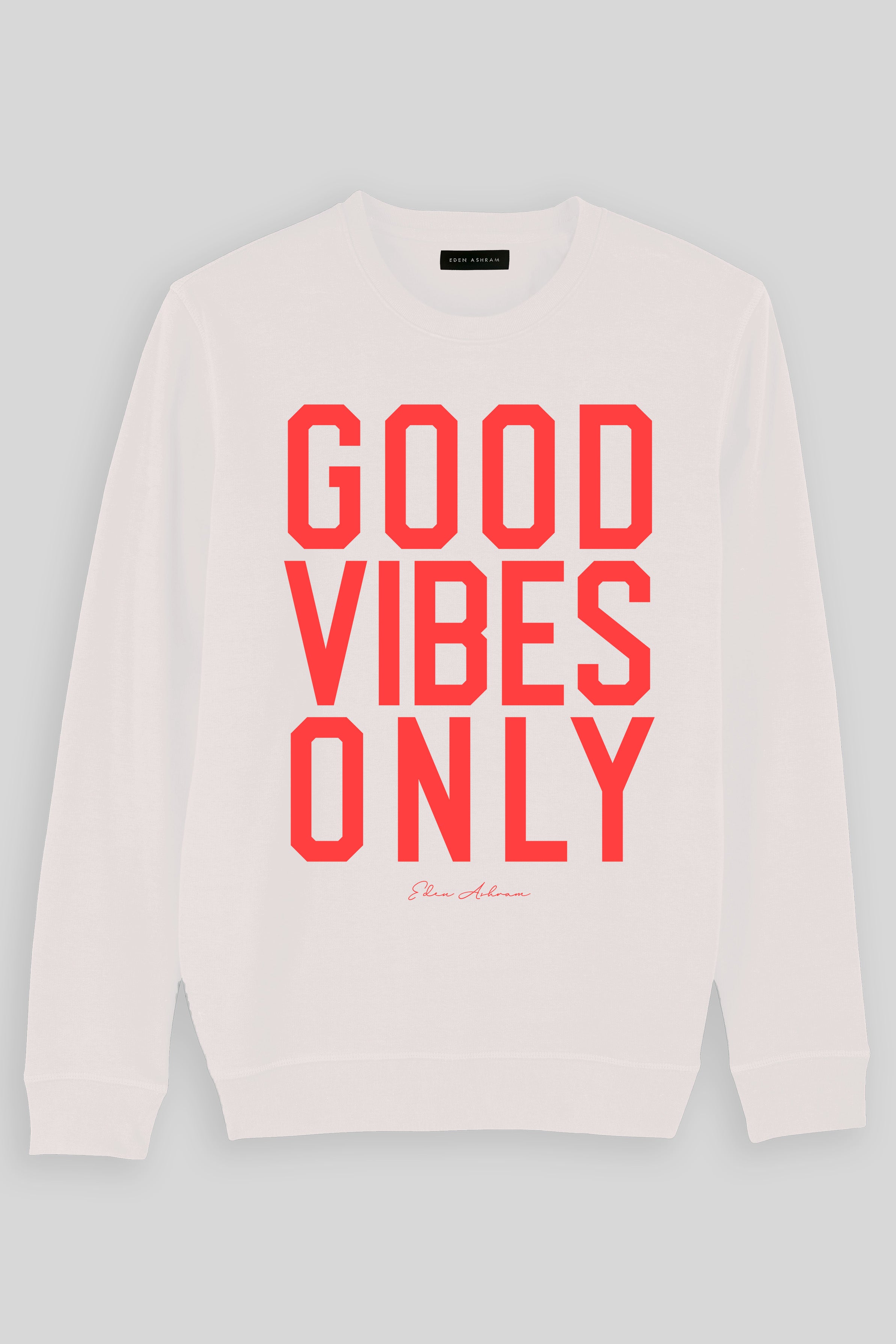 Good vibes only outlet sweater