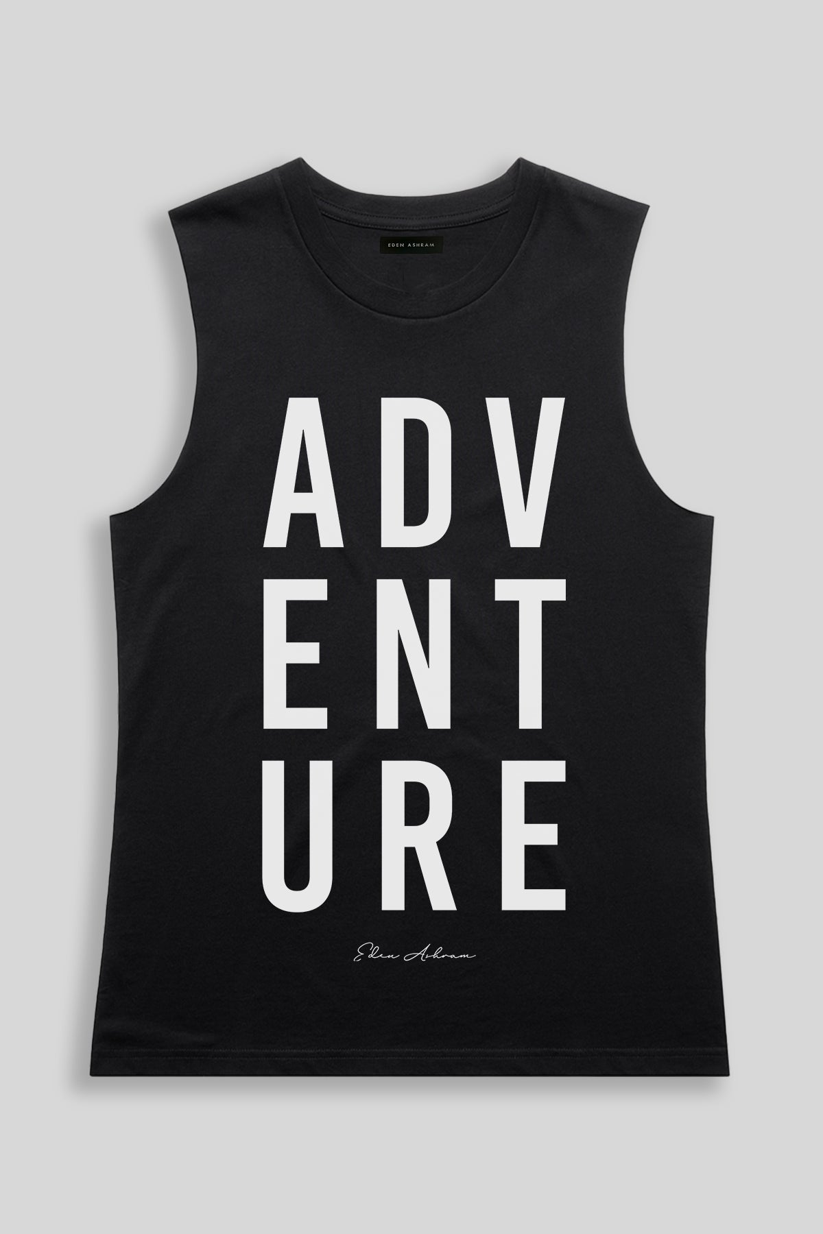 Eden Ashram Adventure Camden Tank Black