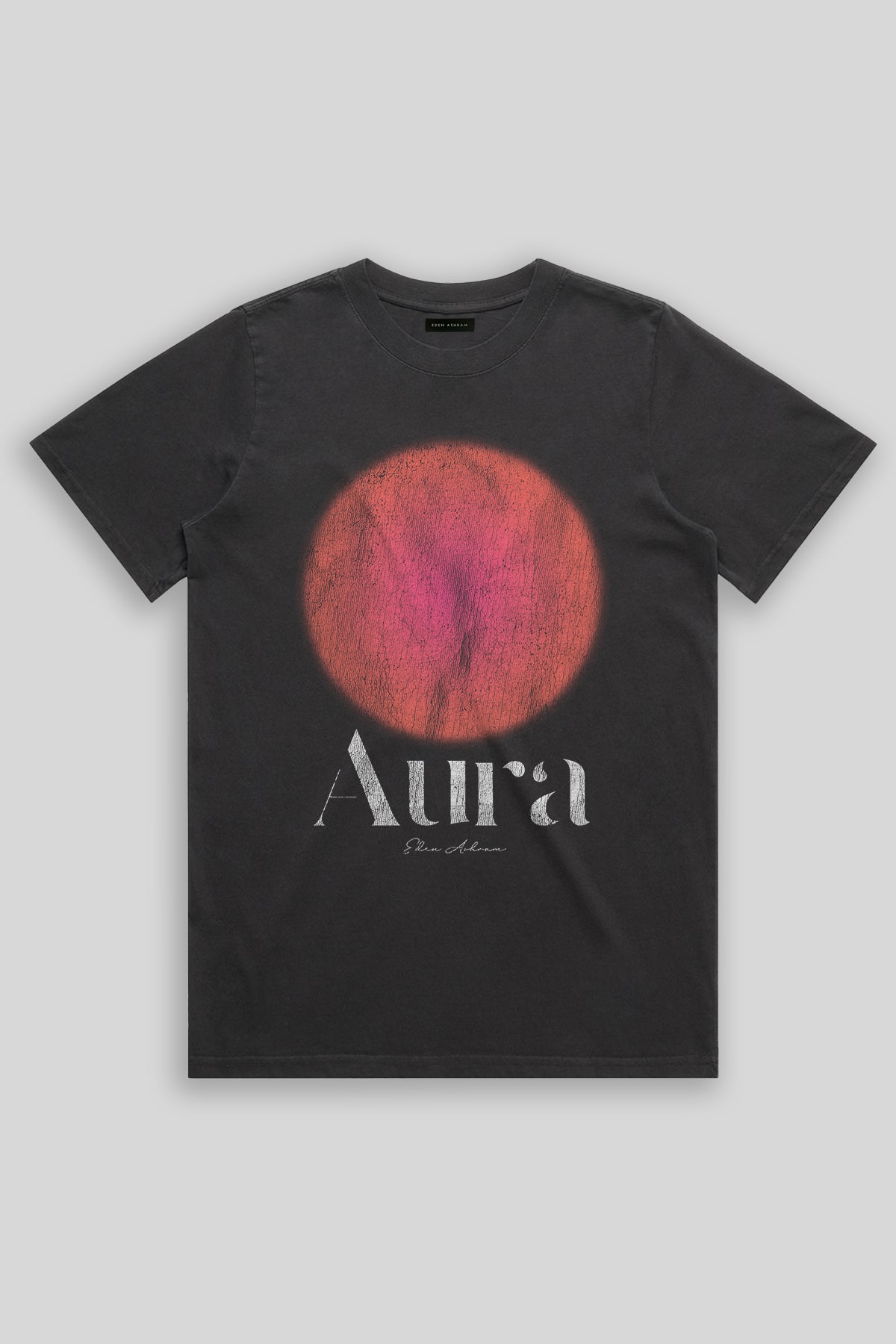 Eden Ashram Aura Faded Rocker T-Shirt Faded Black