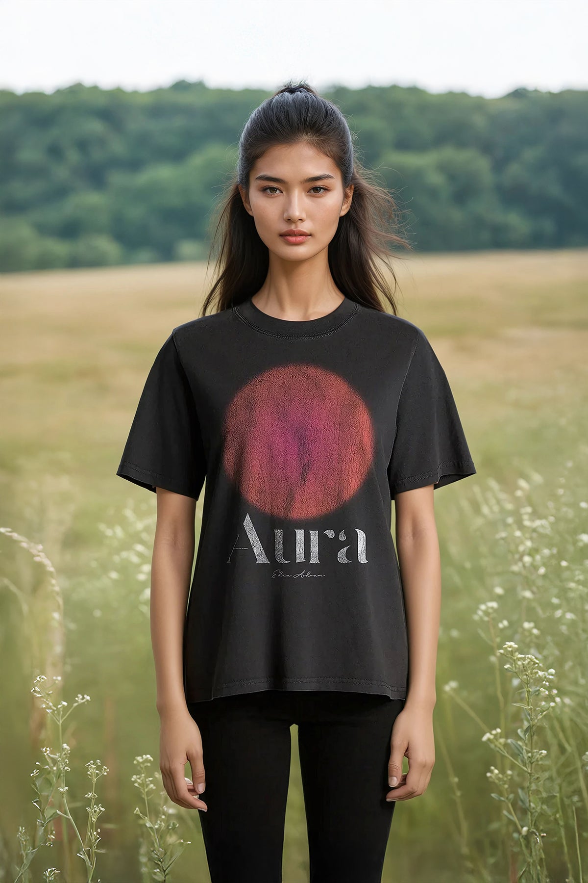 Eden Ashram Aura Faded Rocker T-Shirt