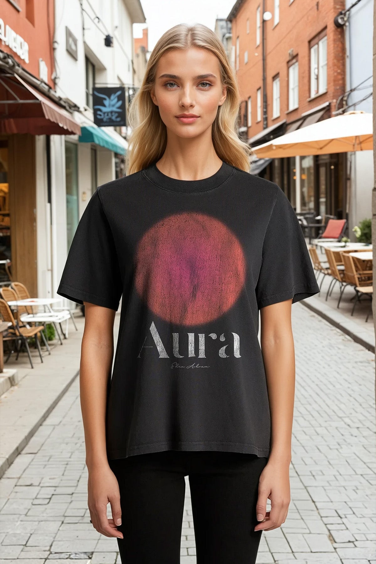 Eden Ashram Aura Faded Rocker T-Shirt