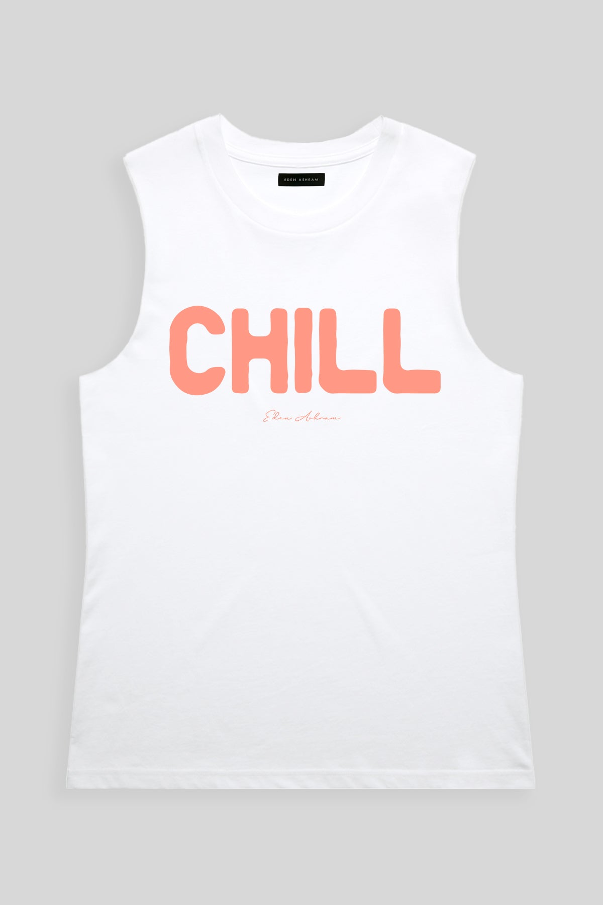 Eden Ashram Chill Camden Tank White