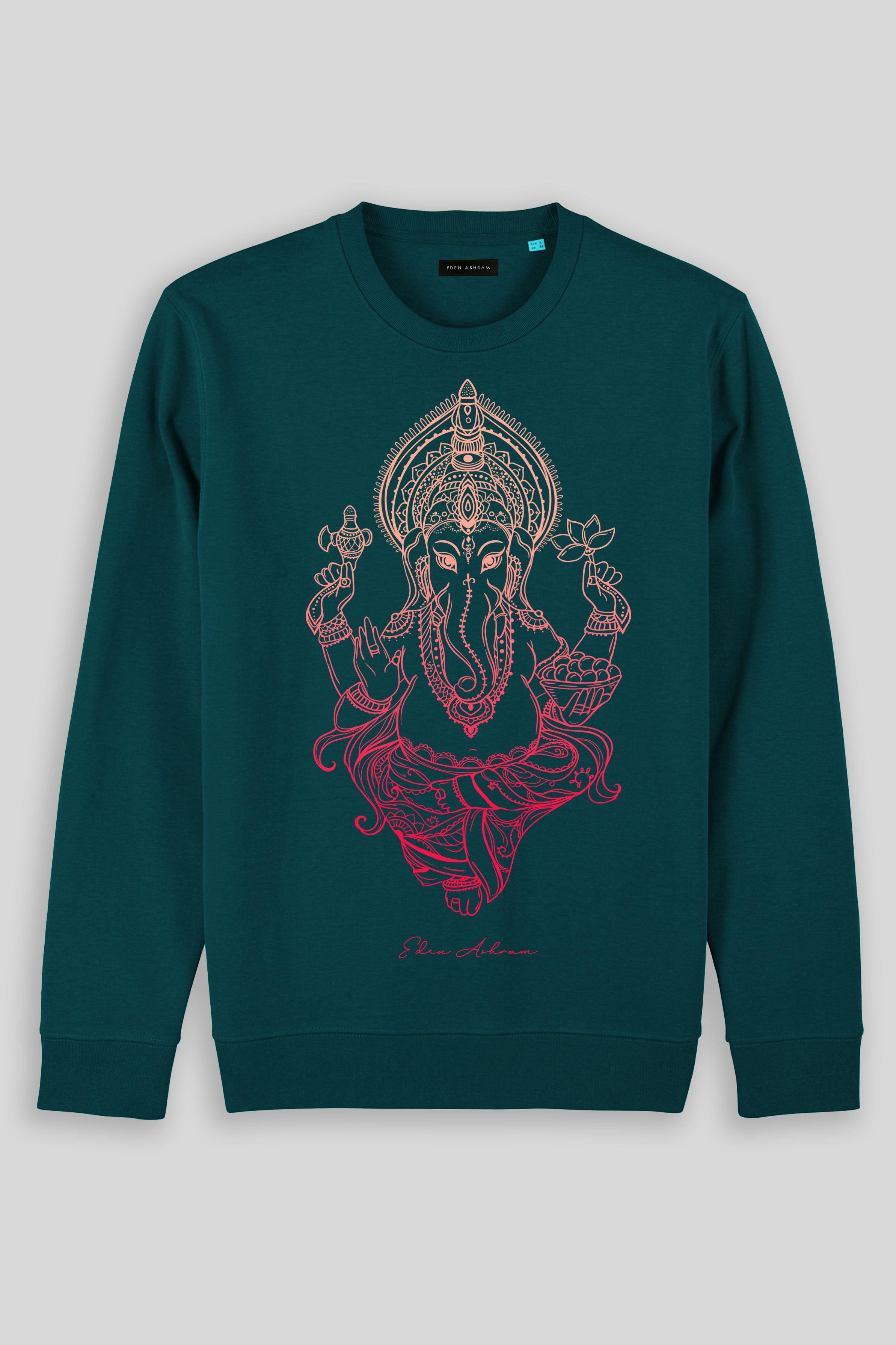 Eden Ashram Ganesha Iconic Sweatshirt Stargazer