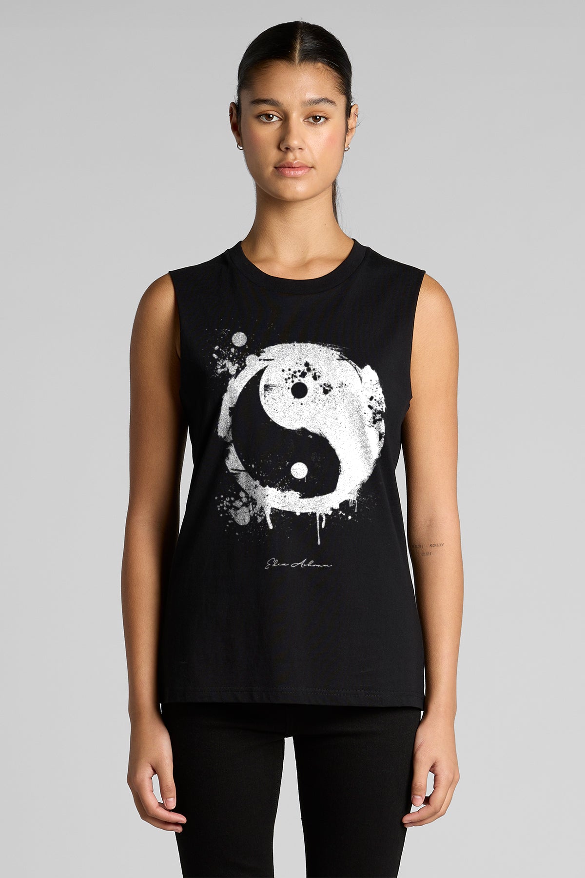 Eden Ashram Graffiti Yin Yang Camden Tank