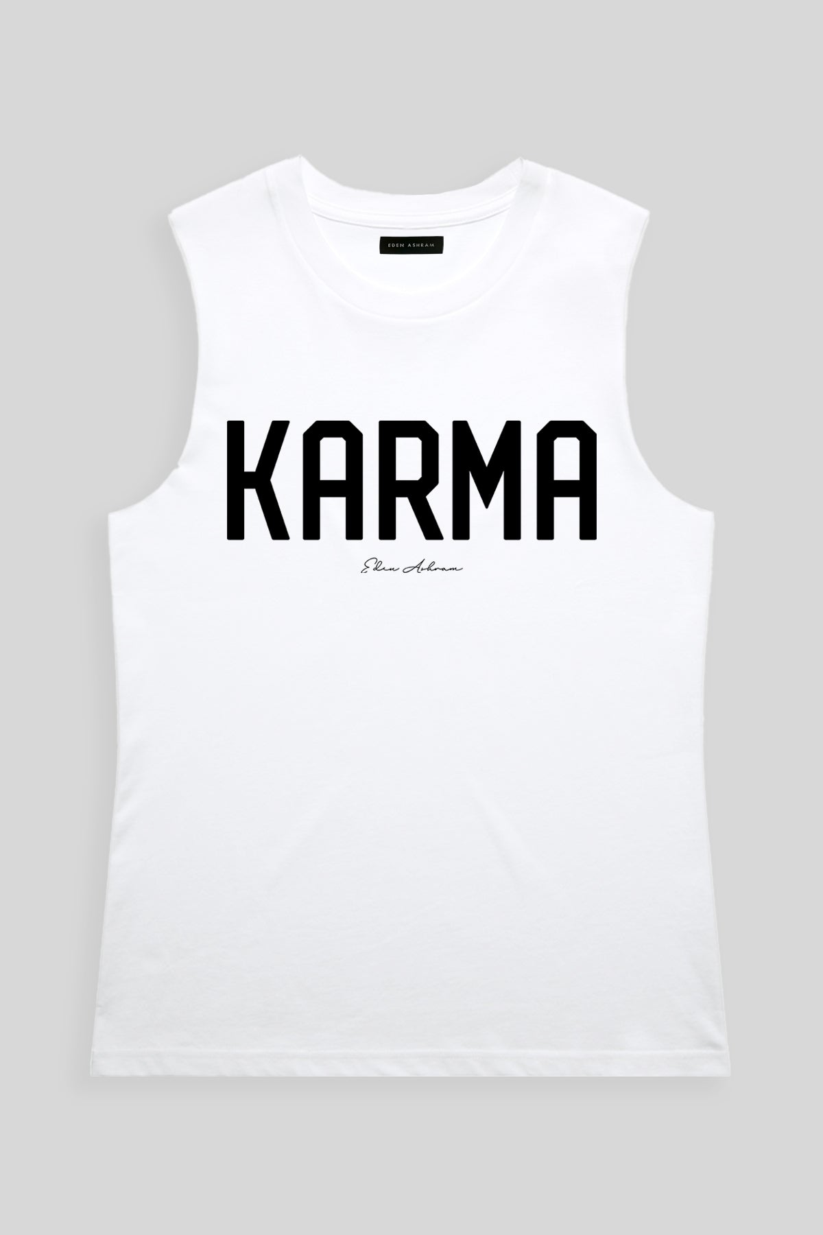 Eden Ashram KARMA Camden Tank White