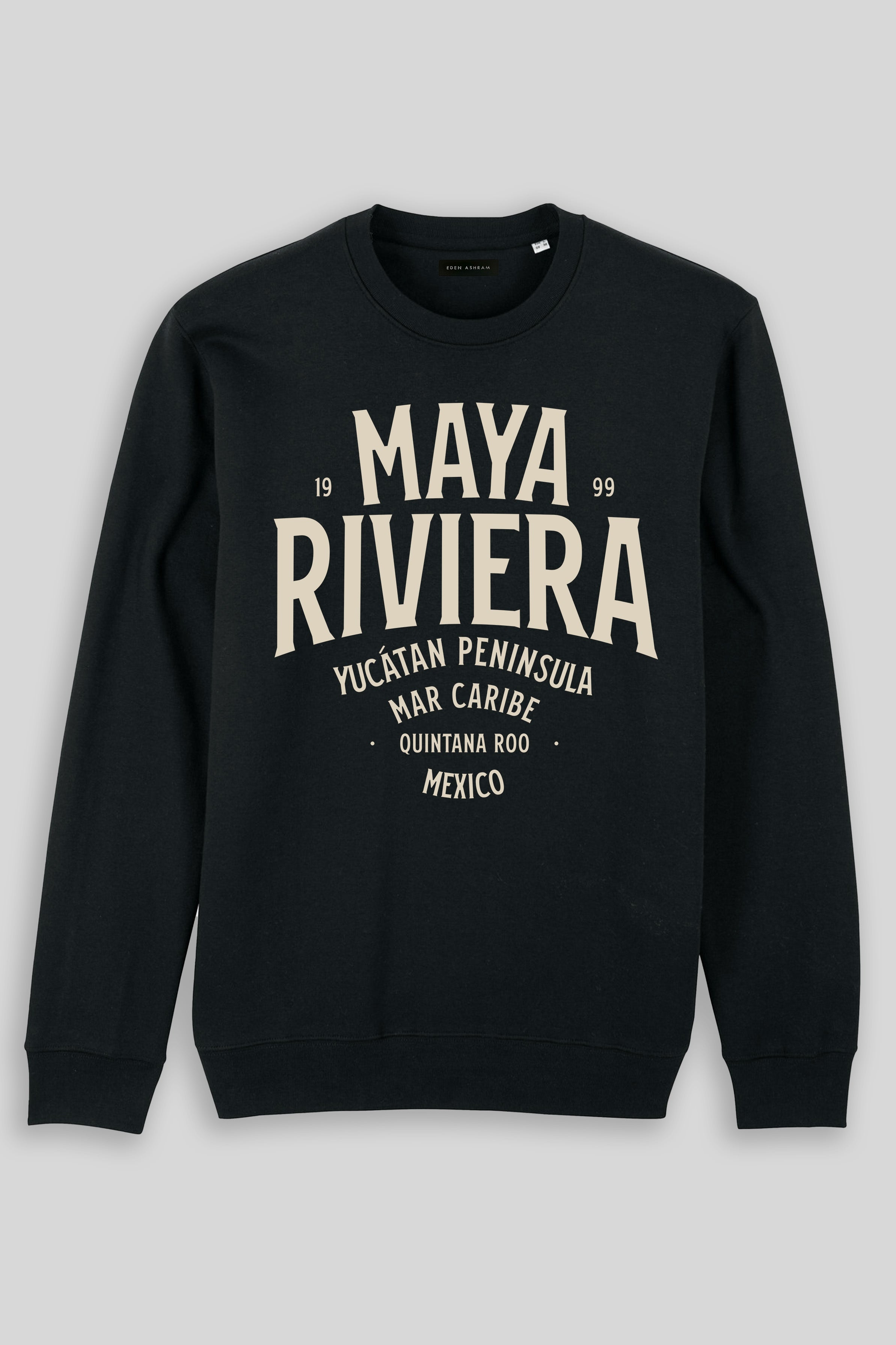 Eden Ashram Riviera Maya Iconic Sweatshirt Black