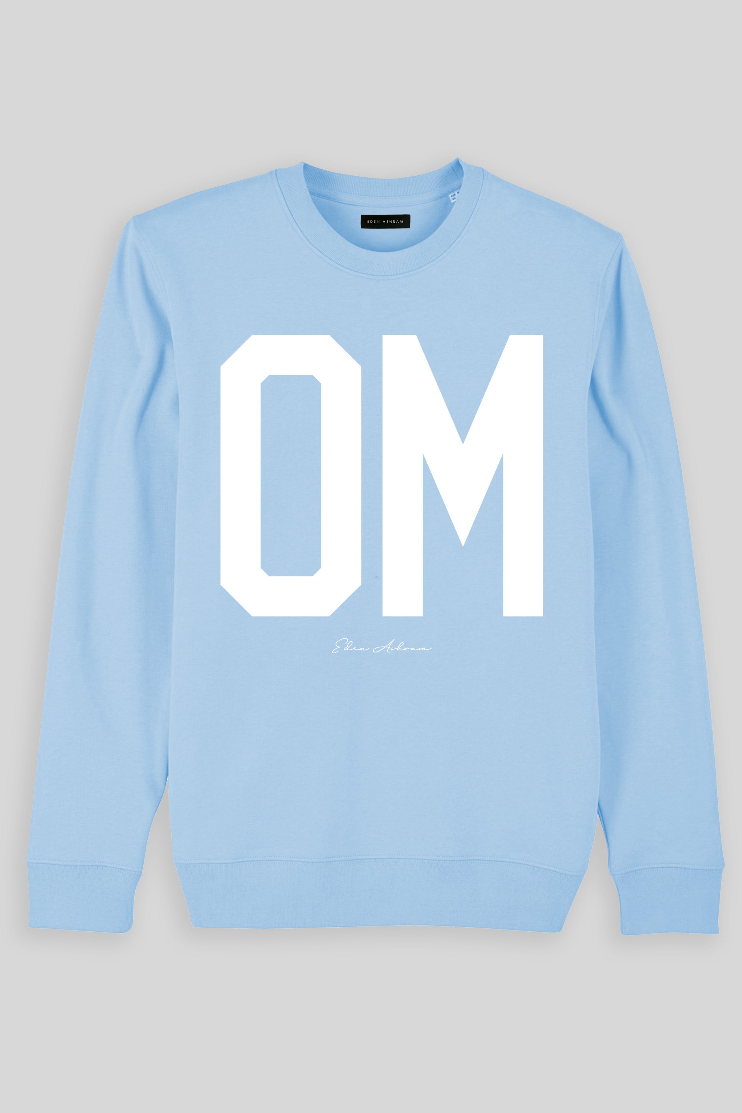 Eden Ashram OM Iconic Sweatshirt Blue Sol