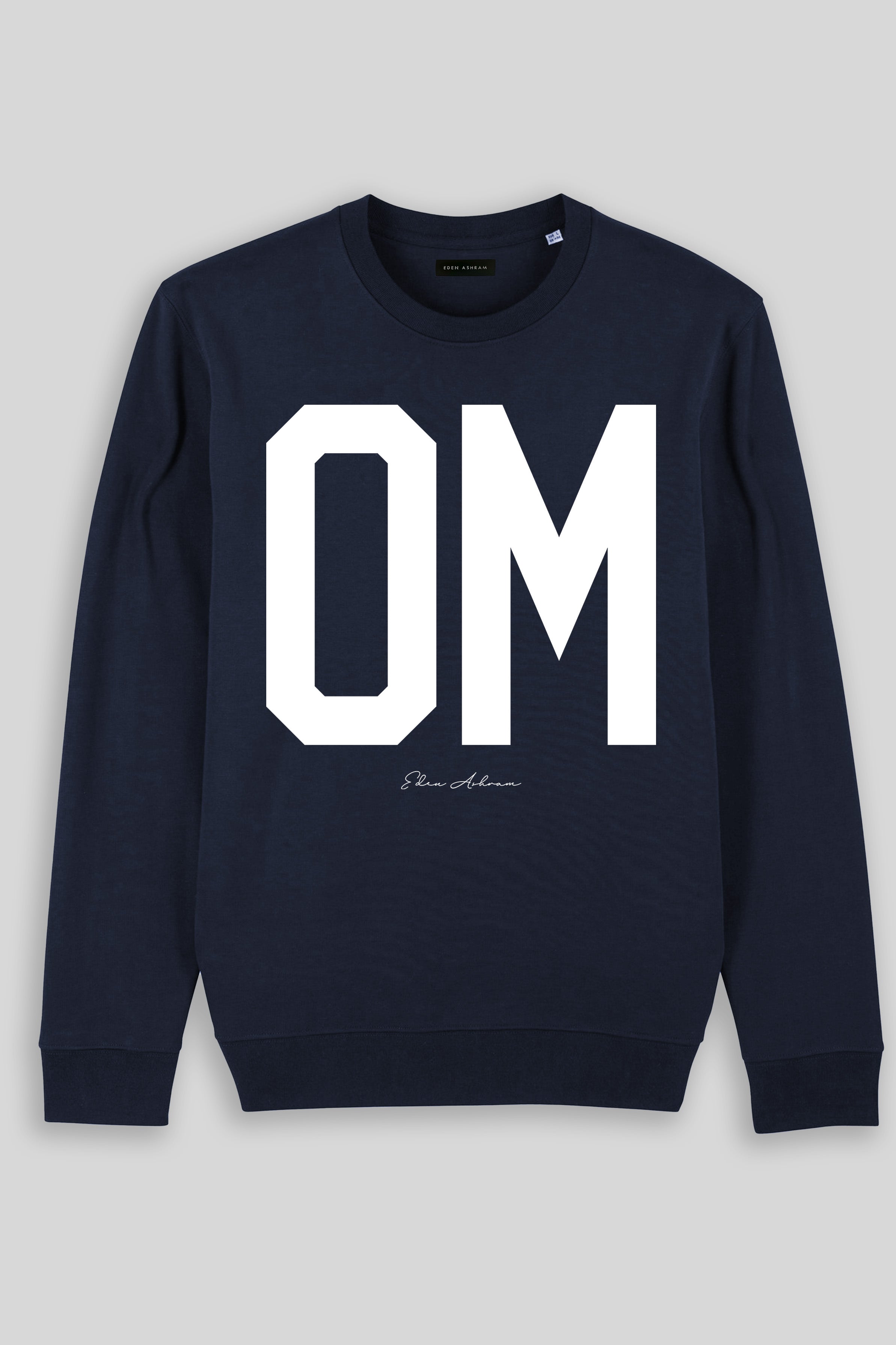 Eden Ashram OM Iconic Sweatshirt French Navy