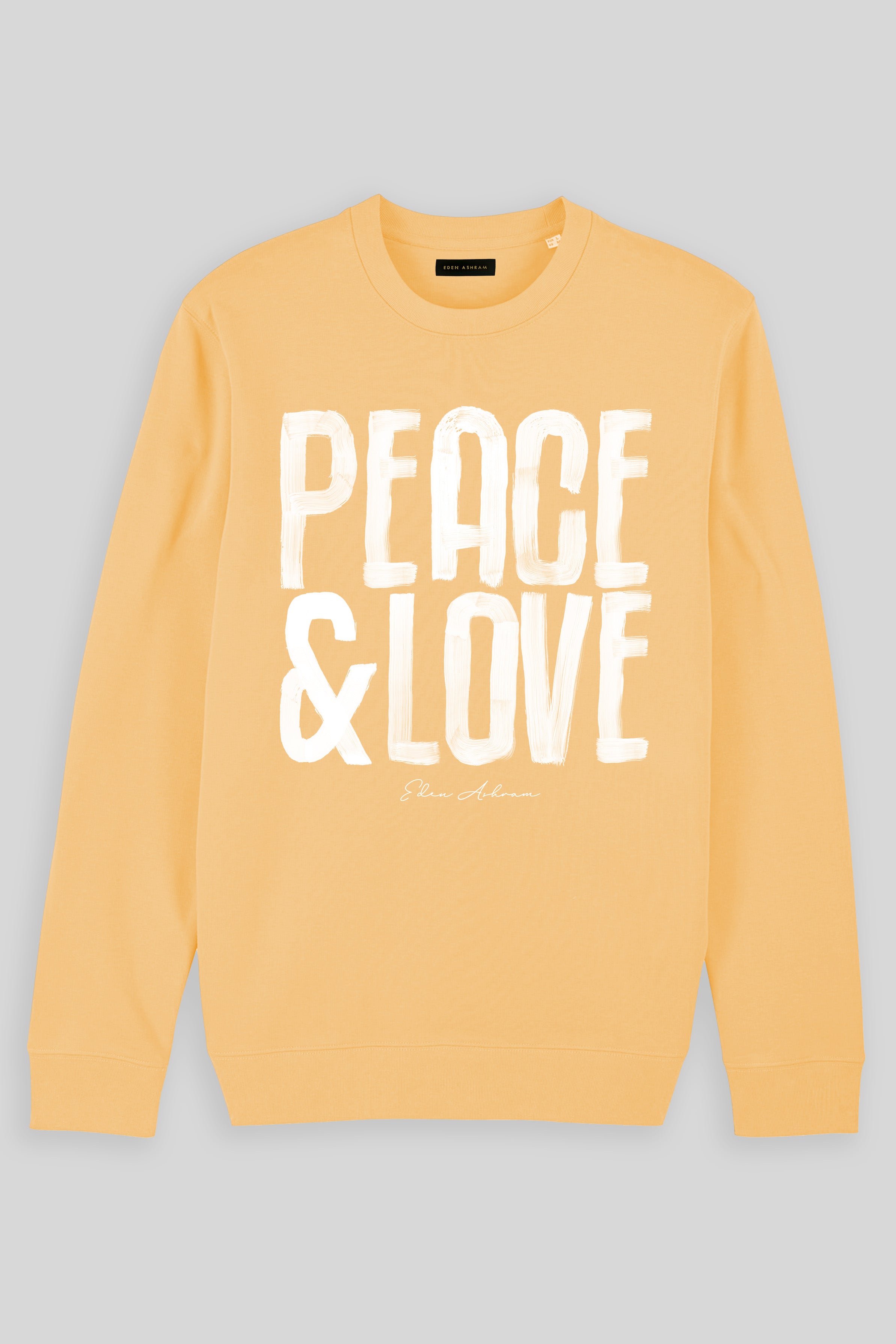 Eden Ashram Peace & Love Iconic Sweatshirt Nispero