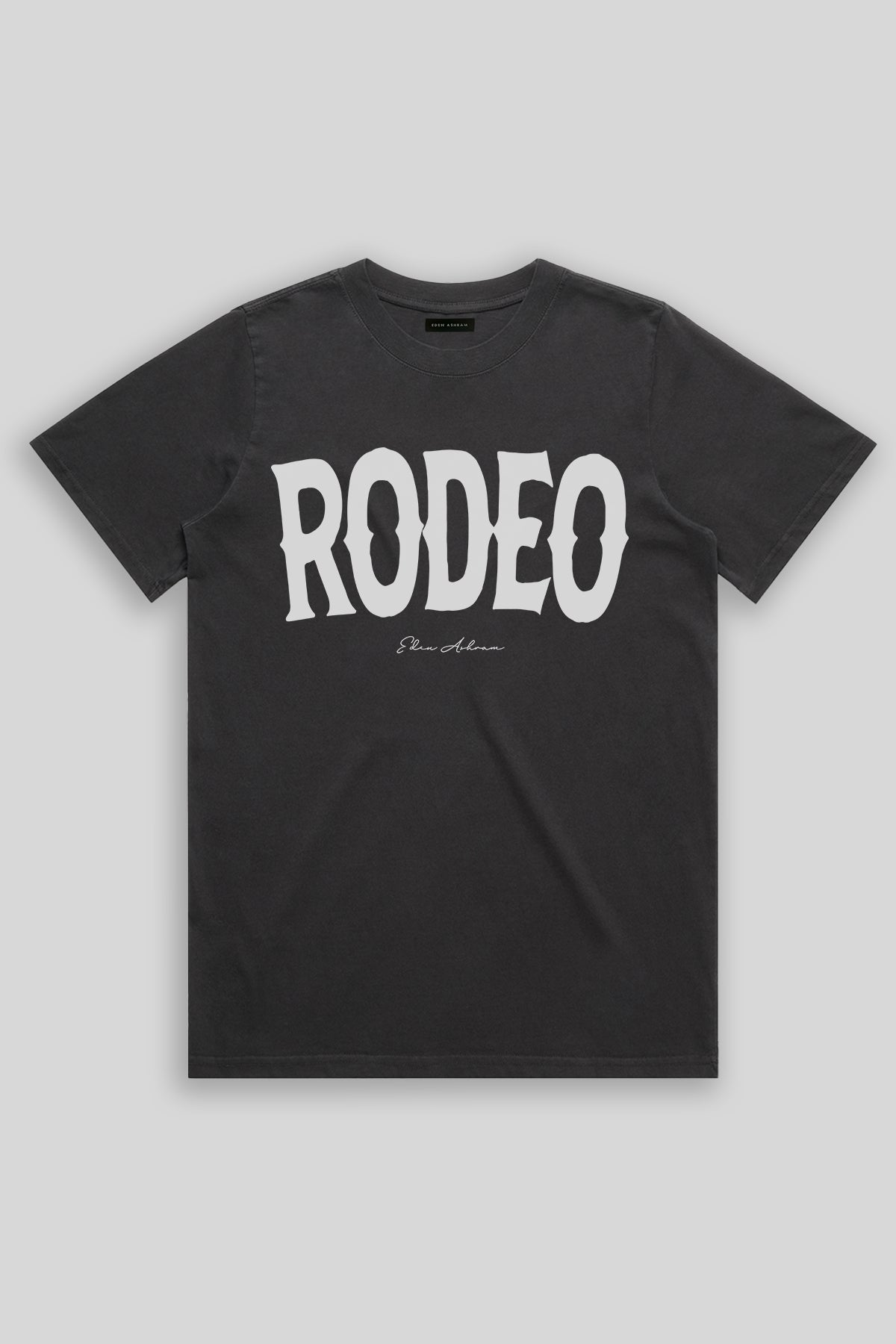 Eden Ashram Rodeo Faded Rocker T-Shirt Faded Black