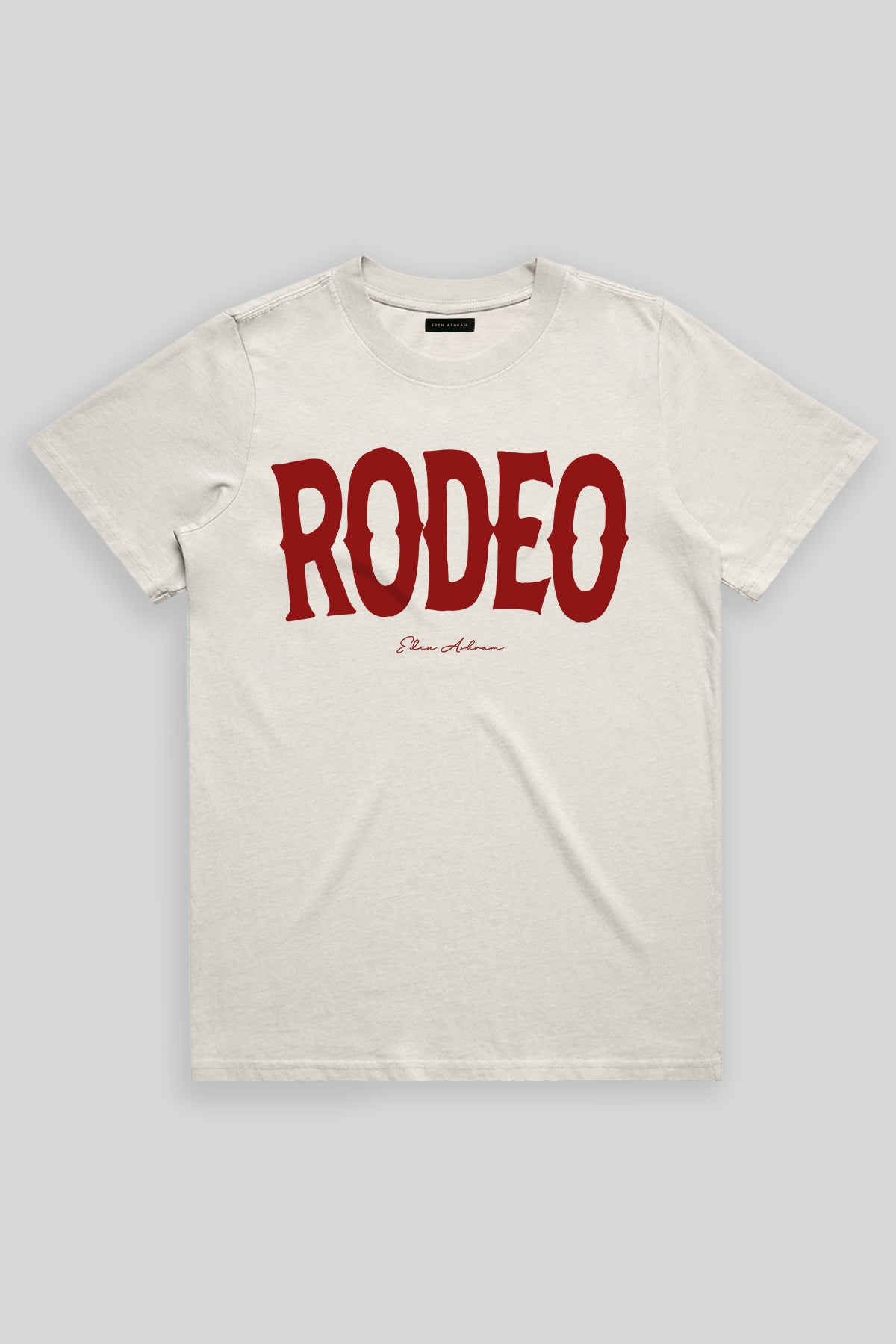 Eden Ashram Rodeo Faded Rocker T-Shirt Faded Bone