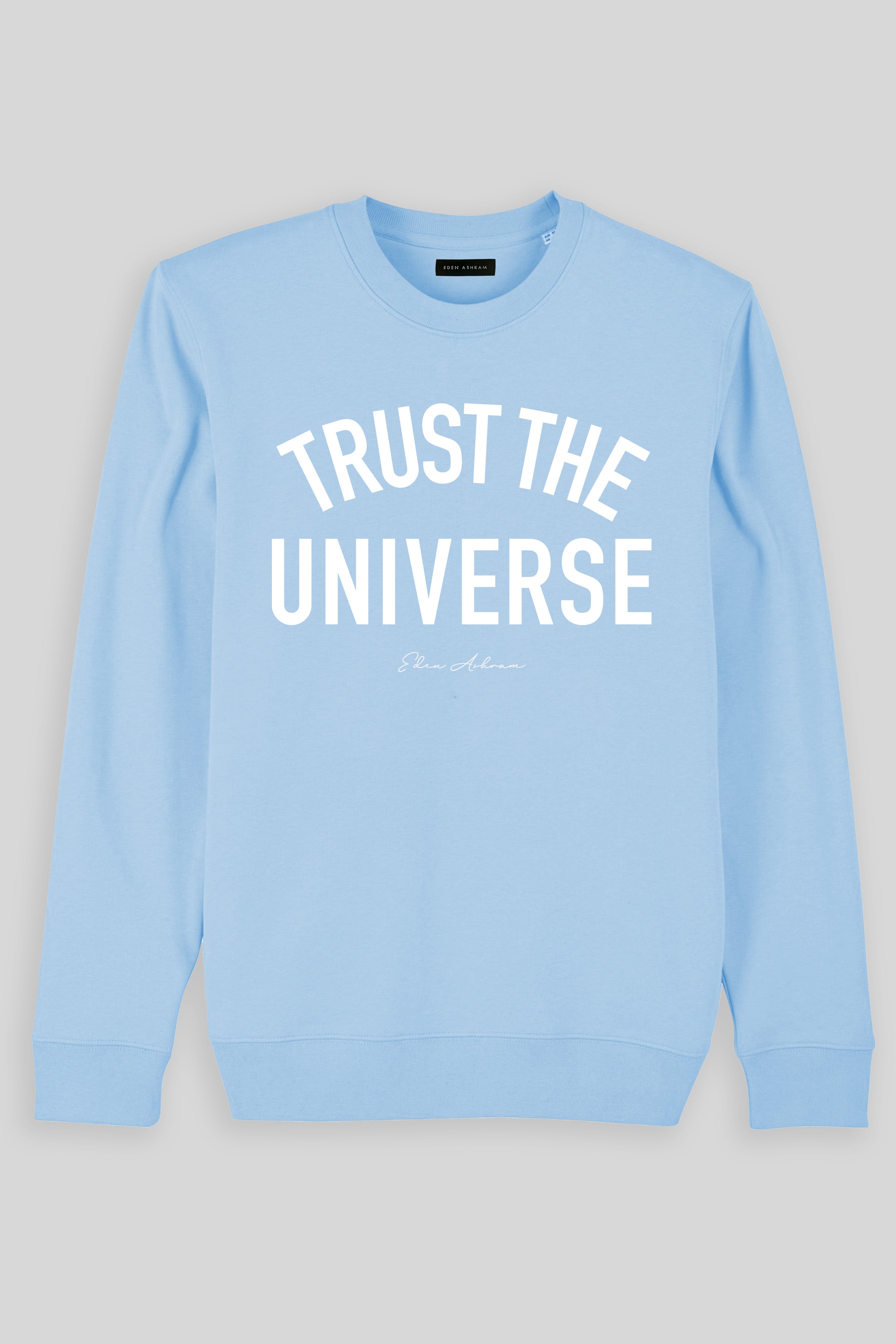 Eden Ashram Trust The Universe Iconic Sweatshirt Blue Sol