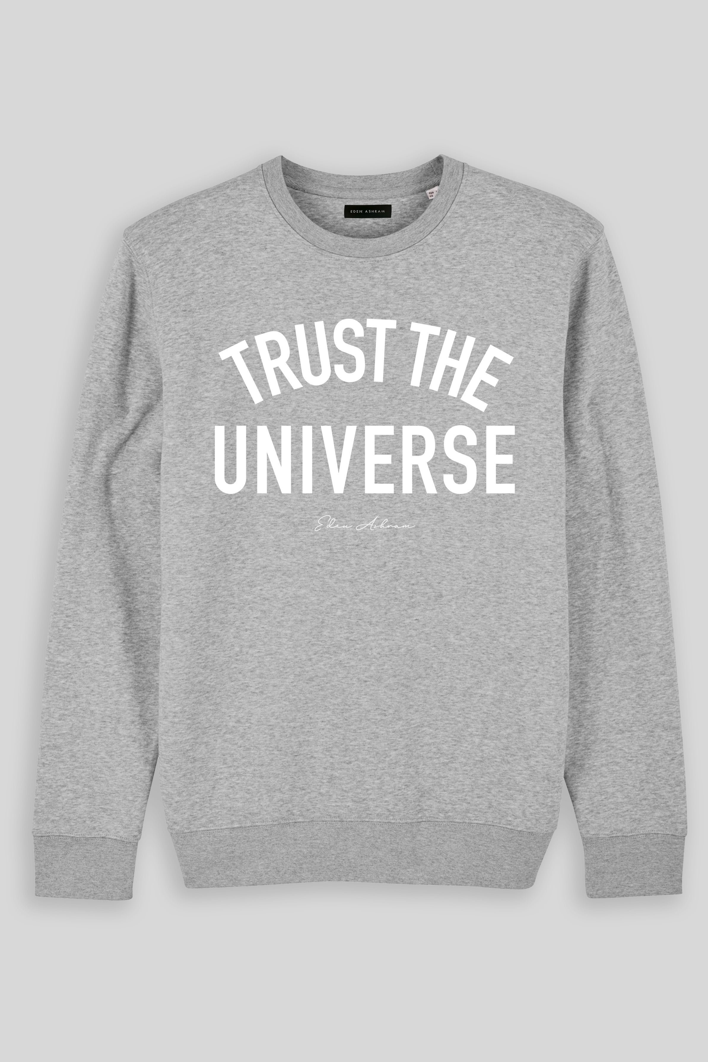 Eden Ashram Trust The Universe Iconic Sweatshirt Heather Grey