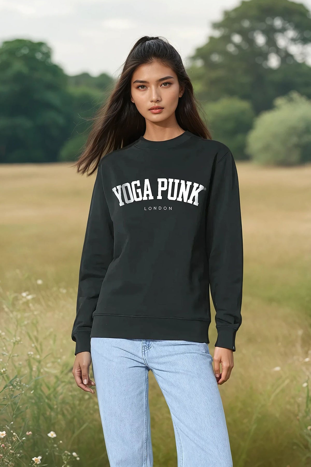 Eden Ashram Yoga Punk Iconic Sweatshirt