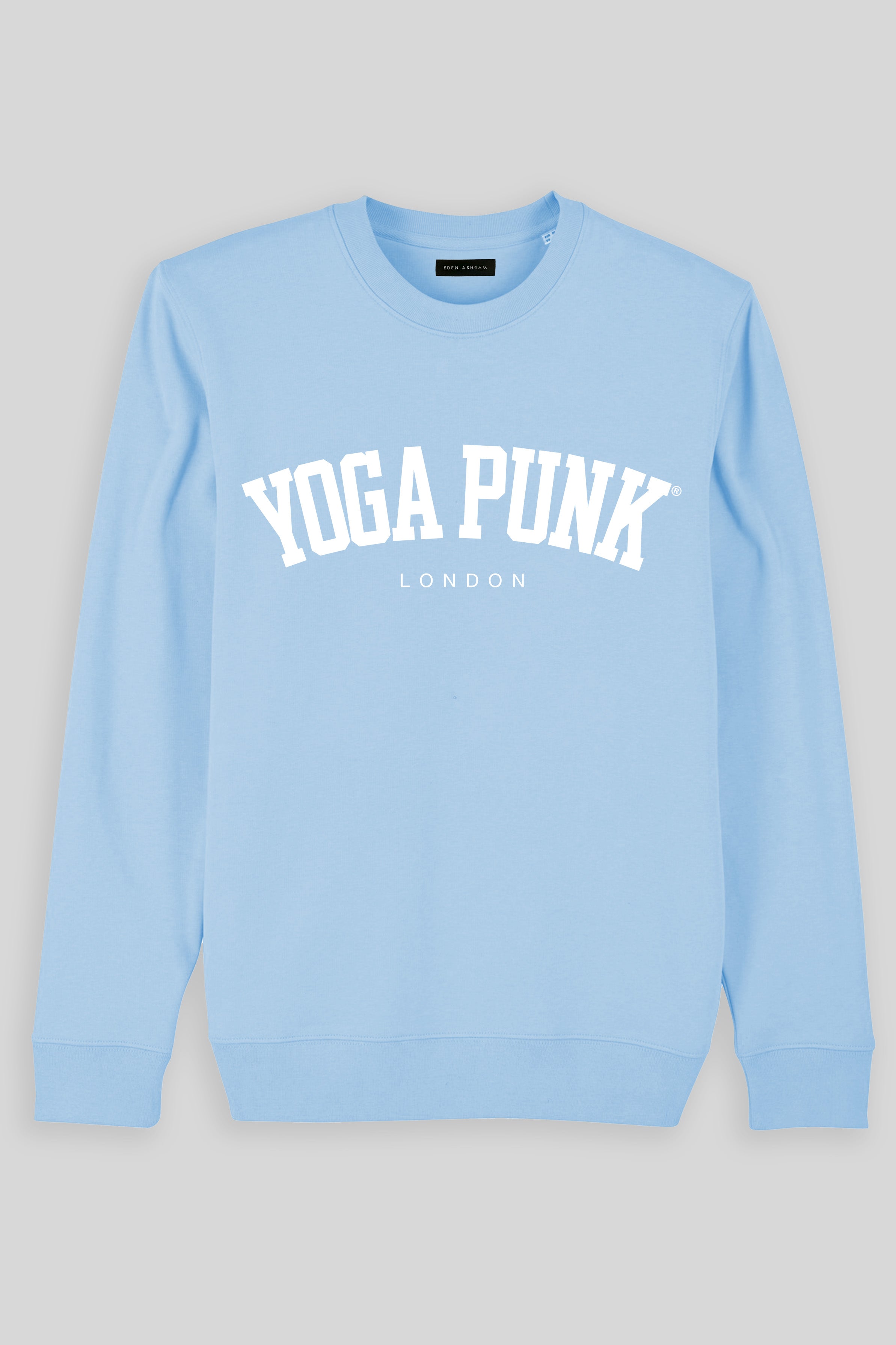 Eden Ashram Yoga Punk Iconic Sweatshirt Blue Sol