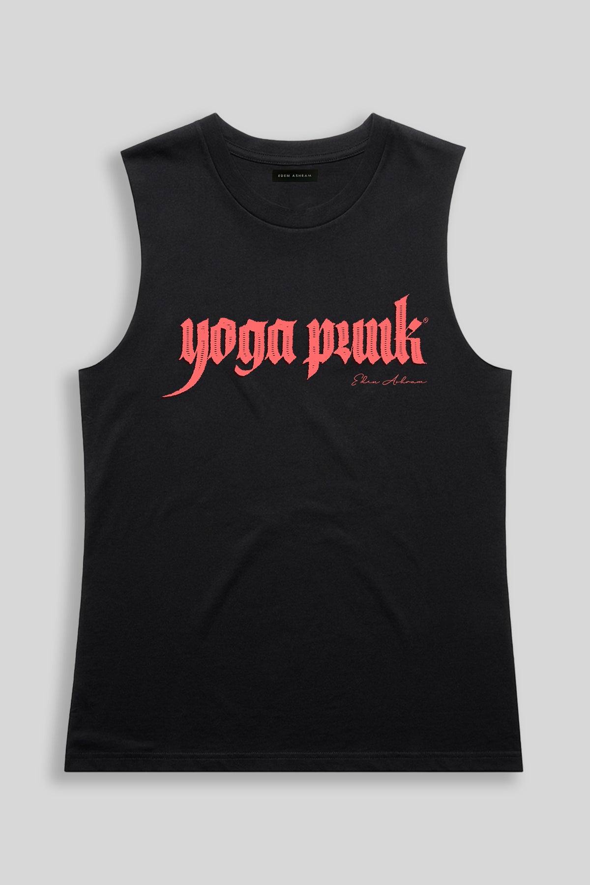 Eden Ashram Yoga Punk Camden Tank Black