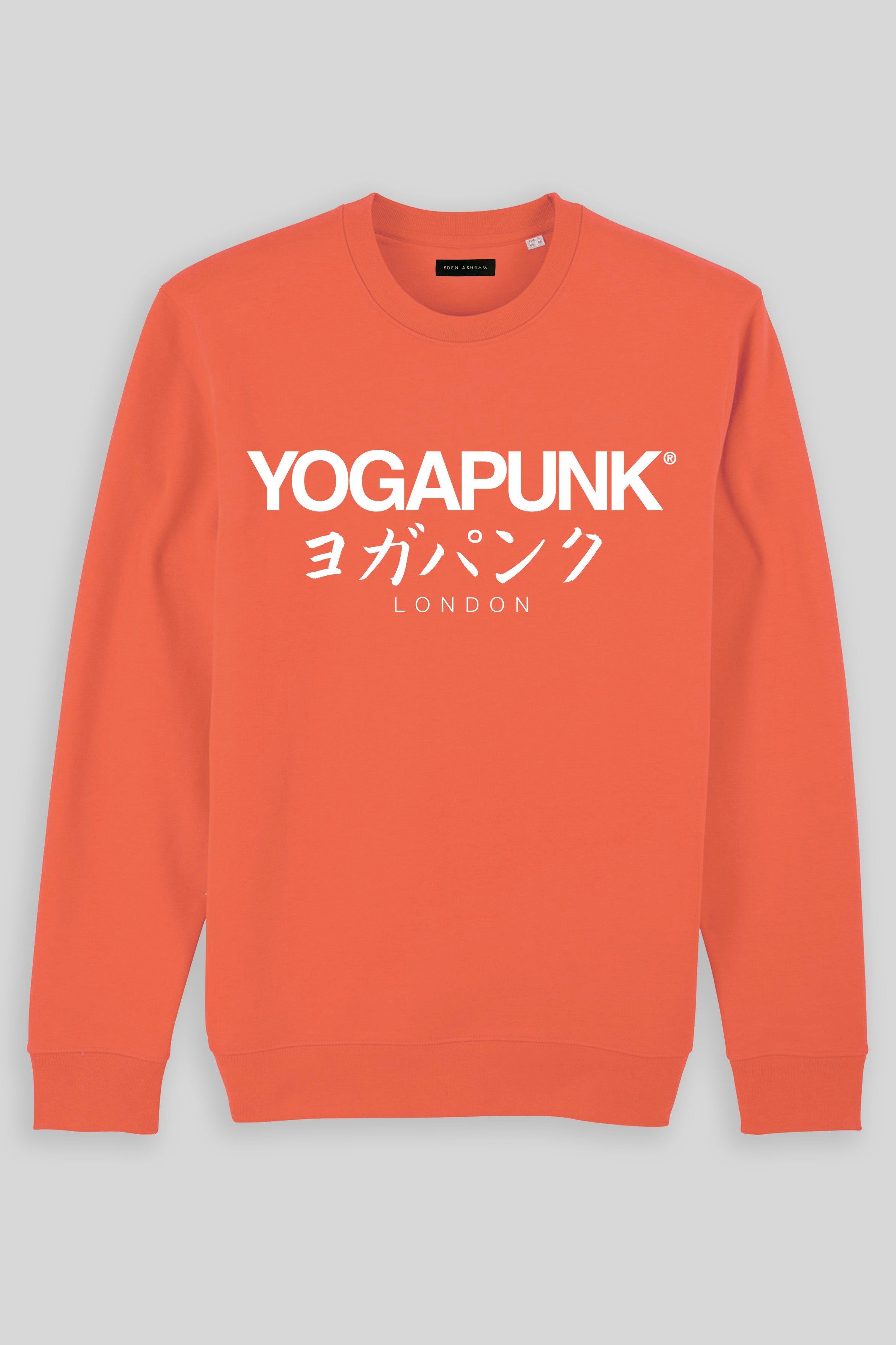 Eden Ashram Yoga Punk® London Iconic Sweatshirt Fiesta