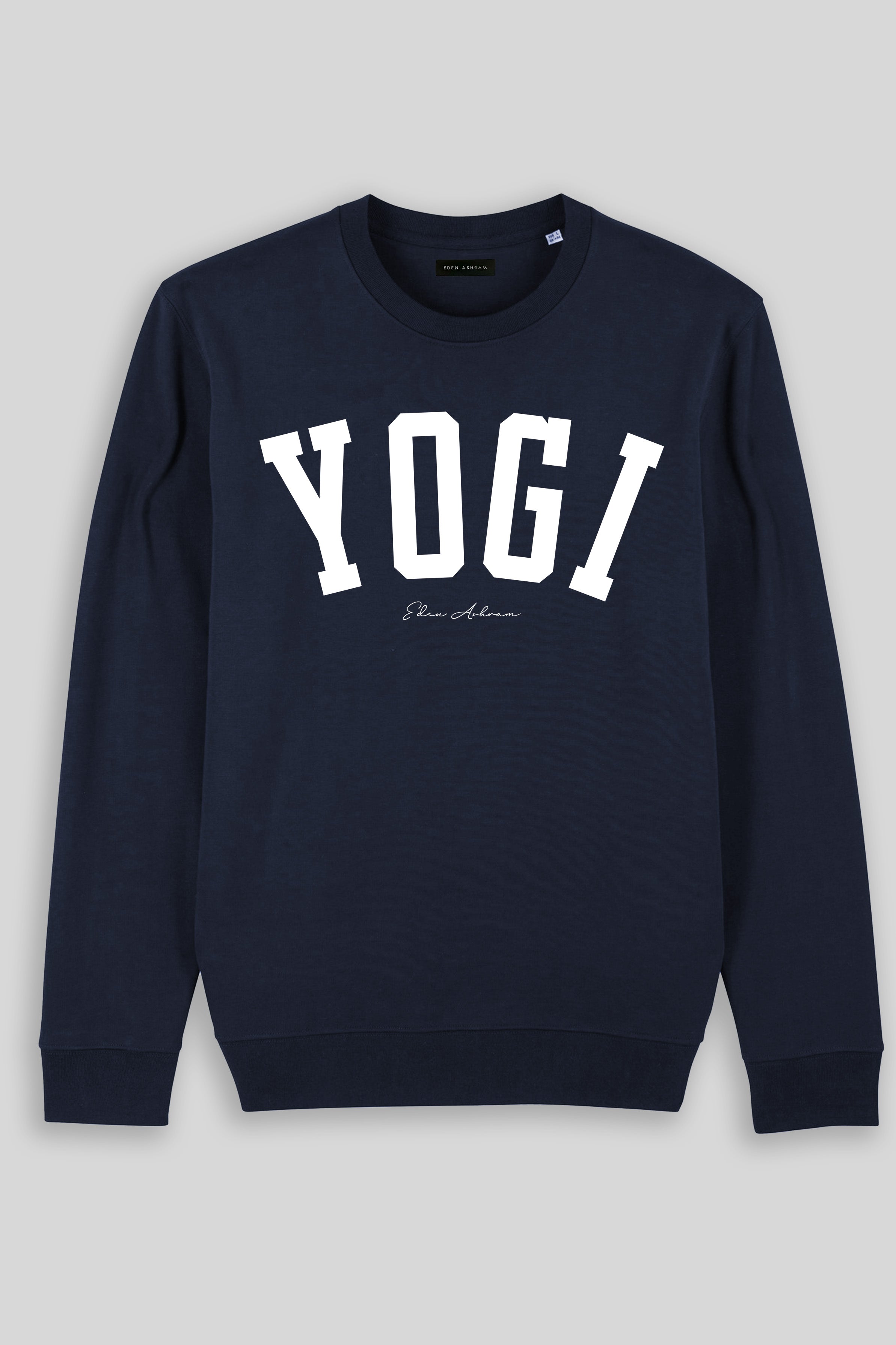 Eden Ashram YOGI Iconic Sweatshirt French Navy